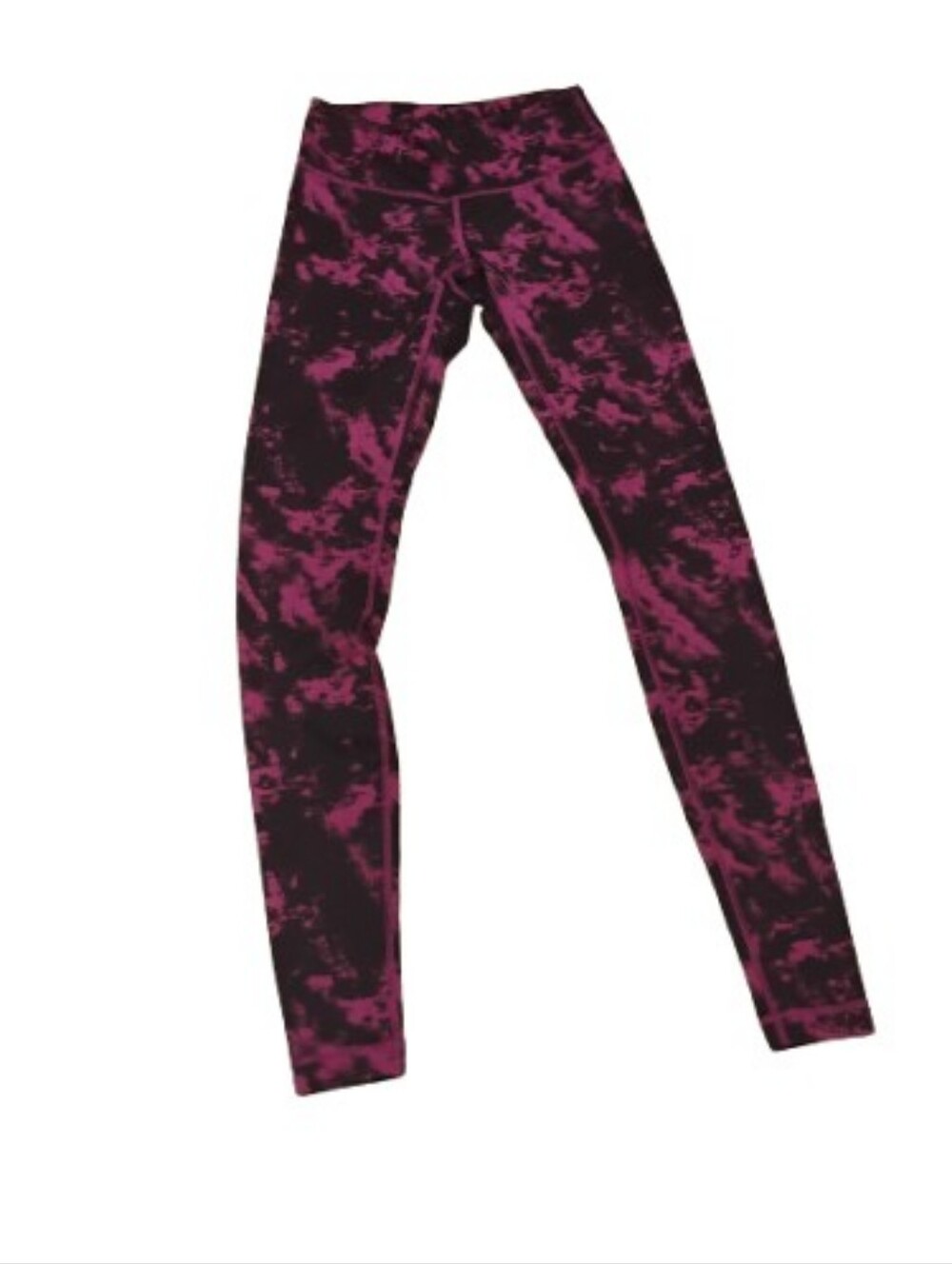 Lululemon Purple Tie Dye Athletic Leggings Tights Sz 4